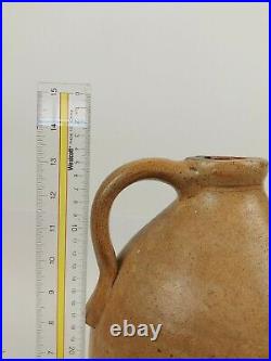 Antique Worcester Stoneware 2 Gallon Jug -13.25 Tall Floral Design