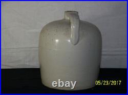 Antique c1880's Americana Fallston Pottery Salt Glazed Stoneware Crock Jug