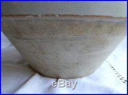 Beautiful Large French Antique Stoneware Glazed Bowl