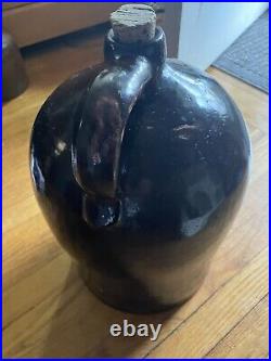 Beautiful Stoneware Antique Early Drip Glaze 4 Gallon Jug