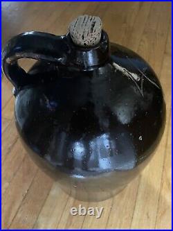 Beautiful Stoneware Antique Early Drip Glaze 4 Gallon Jug