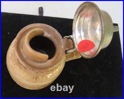 Bennett's Patent Stein Style Syrup Pitcher Antique American Stoneware ca 1890
