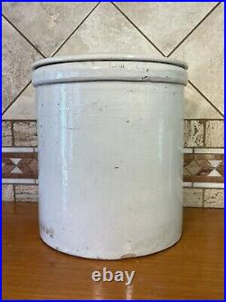 Blue Acorn Stoneware #12 Gallon Crock RARE