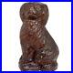 C1900_Antique_American_Redware_Stoneware_Pottery_Sewer_Tile_Spaniel_Dog_Statue_01_xd