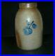 CHERRIES_One_Gallon_HANDLED_Blue_Decorated_Salt_Glazed_Stoneware_Canner_Ohio_01_zfd