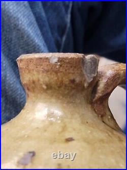Columbia South Carolina Stoneware Pottery Jug Antique Estate Find
