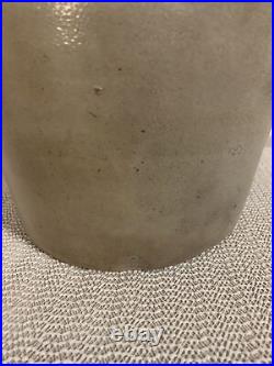 Cowden & Wilcox 2 Gal Stoneware Saltglaze Jug Harrisburg Pa