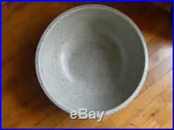 DAVID CRESSEY Architectual Pottery-Glazed Stoneware-Mid Century 14-3/4 Bowl