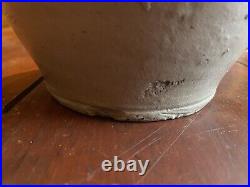 Early 19th Century Signed And Decorated C. Crolius Ovoid Stoneware Jug