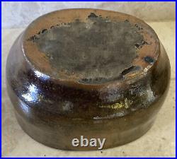 Early Antique, Ironstone Mold Stoneware Jelly Pudding, Lion