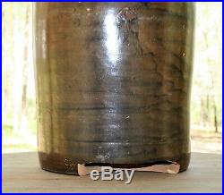 Early Texas Pottery Stoneware 4 Gallon Crock Churn Jug Hunt Rusk County Tex