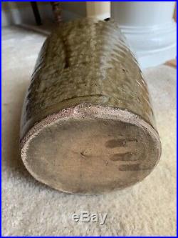 Edgefield Pottery BF Landrum Jug 1 1/2 Gallon South Carolina Stoneware