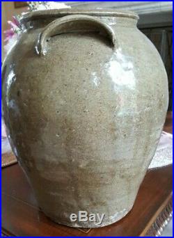 Edgefield Pottery David Drake Dave attributed Southern Stoneware Slave made