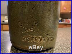 Edgefield Pottery South Carolina Dispensary Jug SC Stoneware Jug (Clear Stamp)