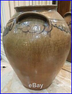 Edgefield Pottery Thomas Chandler Southern Stoneware 9 Gallon