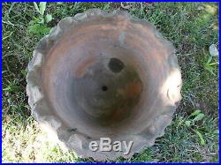 Evans Pottery Dexter, Mo Old Stoneware Garden Planter 11 1/4 Diameter