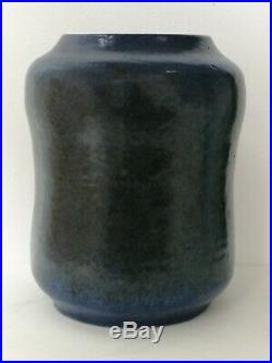 Francis Emma Richards Signed Vase 1926 Stoneware Antique Studio Pottery