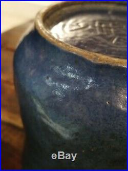 Francis Emma Richards Signed Vase 1926 Stoneware Antique Studio Pottery