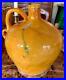 French_Antique_Stoneware_Redware_Pottery_Yellow_Ceramic_Confit_Glaze_Pot_Pitcher_01_fzuc