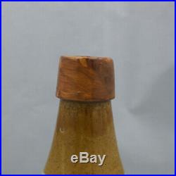 Ginger Beer Bottle Hinckel Brewing Albany Steam Stoneware Antique Pottery Pt NY1