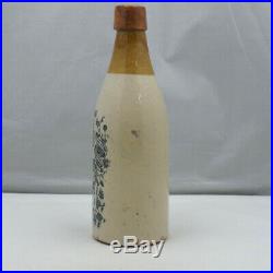 Ginger Beer Bottle Hinckel Brewing Albany Steam Stoneware Antique Pottery Pt NY1