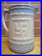 Good_Luck_Swirling_Logs_Antique_Stoneware_Pottery_Pitcher_Blue_White_Embossed_01_vv
