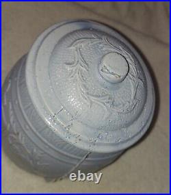 Grey Flemish Ginger Jar withLid, Stoneware, Whitmore, Robinson & Co. C. 1890, OH