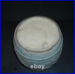 Grey Flemish Ware CRACKERS Canister withLid Robinson Clay Akron OH Stoneware RCPC