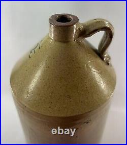 Hand Made Antique Marked Two Gallon Stoneware Jug