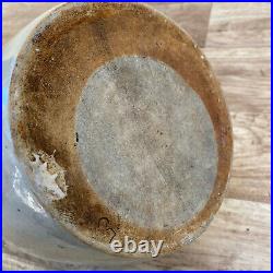 Handmade Glazed Grey Beige Antique French Confit Pot Medium Stoneware 3001213