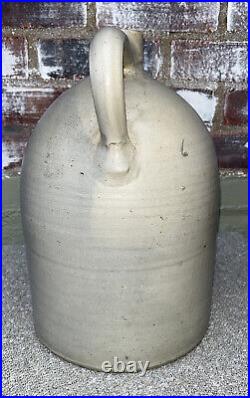 J. Burger, Jr. Rochester 2 gallon stoneware jug Cobalt Flower, Salt Glaze