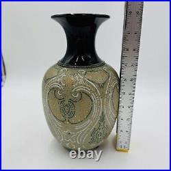 Lovatt Langley Mill England leadless glaze pottery vase antique