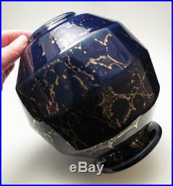 Lucien Brisdoux French Art Deco Pottery Vase Signed France Stoneware