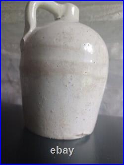Macomb Pottery Co. Jug Antique Small Rare Size, Americana History Collectible