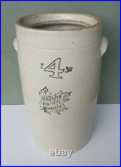 Monmouth Pottery Rare Antique Stoneware Crock Butter Churn #4