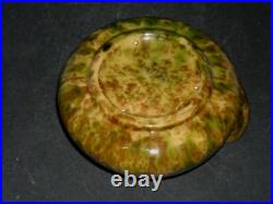 Morton Pottery Woodland Yellow Ware Creamer Gravy Syrup Pitcher Stoneware ILL