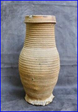 Nice quality 13th Century Germany Siegburg stoneware drinking jug, early Gothic