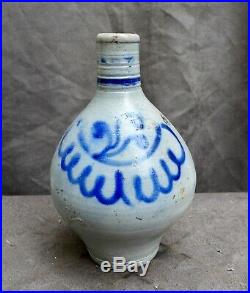 Nice quality 18th Century German stoneware jug found in a canal in Amsterdam