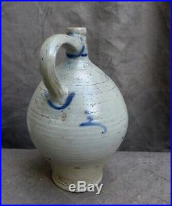 Nice quality 18th Century German stoneware large jug found in a canal Amsterdam