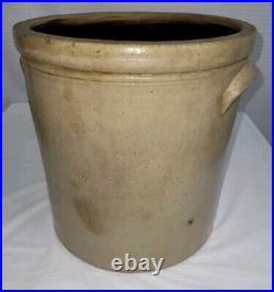 Old Antique Bee Sting Stoneware Pottery Crock 3 Gallon READ Chips