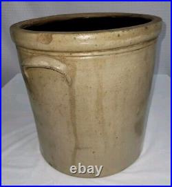 Old Antique Bee Sting Stoneware Pottery Crock 3 Gallon READ Chips