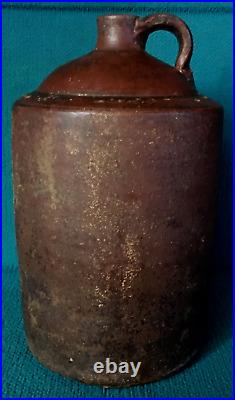 Primitive 2 GALLON Salt Glazed STONEWARE JUG @ Appalachian SHENANDOAH