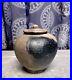 Primitive_Unglazed_Pit_Fired_Pottery_Stoneware_Footed_Vessel_Urn_WithLid_01_pwea