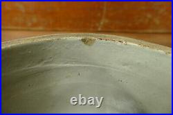 RARE Antique Red Wing Embossed Daisy Floral Design Stoneware Butter Crock 6