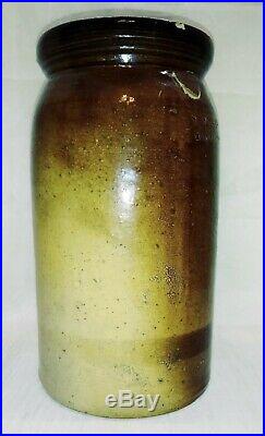 RARE Antique Southern Stoneware S SMYTH & BRO HOLLY SPRINGS, MISSISSIPPI Pottery