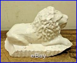 RARE Hawthorn Pottery End of the Day Stoneware Lion- New Bethlehem, PA Crock Jug