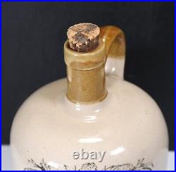 Ramsay's Superior Malt Scotch Whiskey Stoneware Jug c1890s