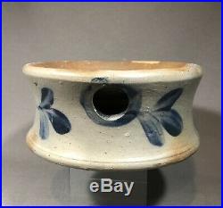 Rare 19th Century Baltimore Stoneware Spittoon Cuspidor