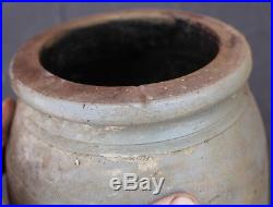 Rare Antique AP Donaghho West Virginia Stoneware Crock Jar Antique Pottery
