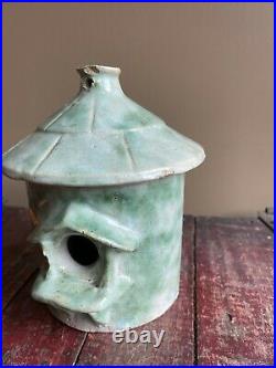 Rare Antique Dalton Pottery Stoneware Bird House